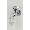 Kakudai 772-510 Washer Nipple with Leak Proof Stopper, 2 Sizes,