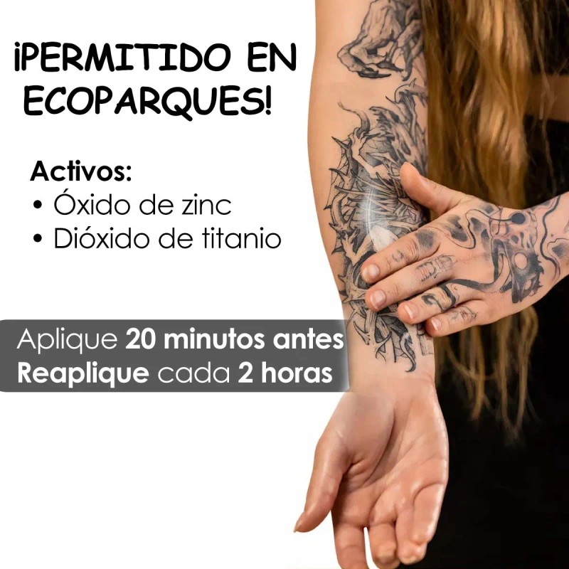 Protector Solar Tattoo Uso Diario Maya Solar Fps50+ 204ml