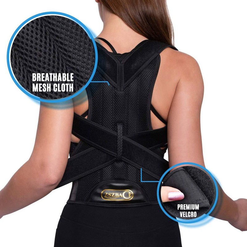 Back Support Belts Posture Corrector Back Brace Improves Posture and
