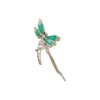 2 PCS Metal Large Hair Claw Clips for Women,Glitter Dragonfly