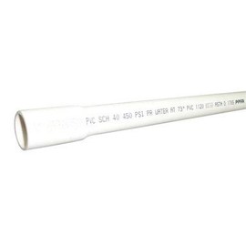 Cresline Pvc Pressure Pipe 1-1/2 " X 20 ' Belled End 330 Psi