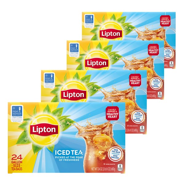 Lipton Iced Tea, 24 Count, Pack of 4