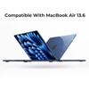 EooCoo Case Compatible with MacBook Air 13 inch M4 2025