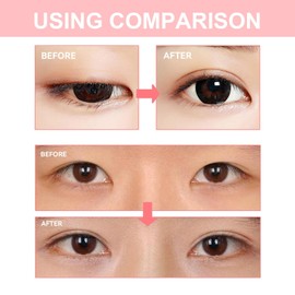 Eyelid Lift Strips,Eyelid Tape for Hooded Eyes,Invisible Double Eyelid Sticker,Eye Lid Lift for Hooded Eyes,Eye Strips for Hooded Eyes,Glue-Free Invisible Double Eyelid Sticker,Natural Effect