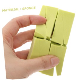 BIUDECO 24pcs Gradient Nail Art Sponges Soft Multi-sided Manicure Applicators for Easy Blending and Fade Techniques for Home Salon Use