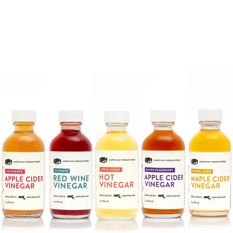 American Vinegar Works - Apple Cider Vinegar Sampler Pack -