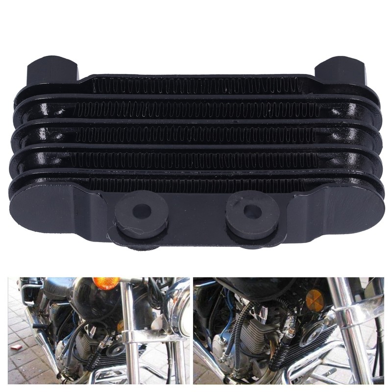 Universal Engine Oil Cooler Cooling Radiator Accessory for 125-250CC Motorcycles