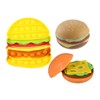 Set of 3 Different Hamburger Fidgets - Stretchy and Squishy