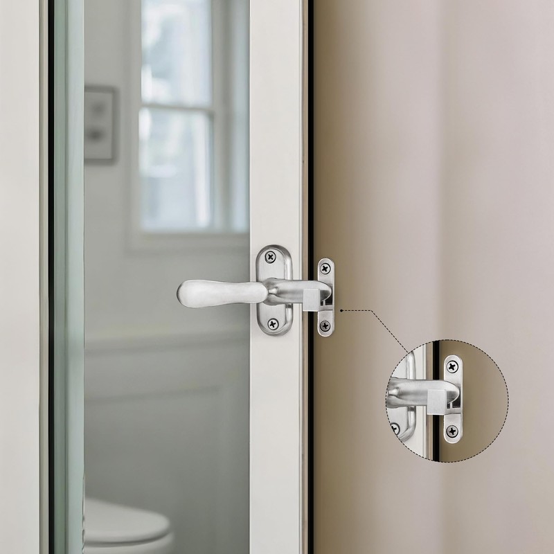 Vancoho 2 Pack 360 Degree Flip Bathroom Stall Latch for