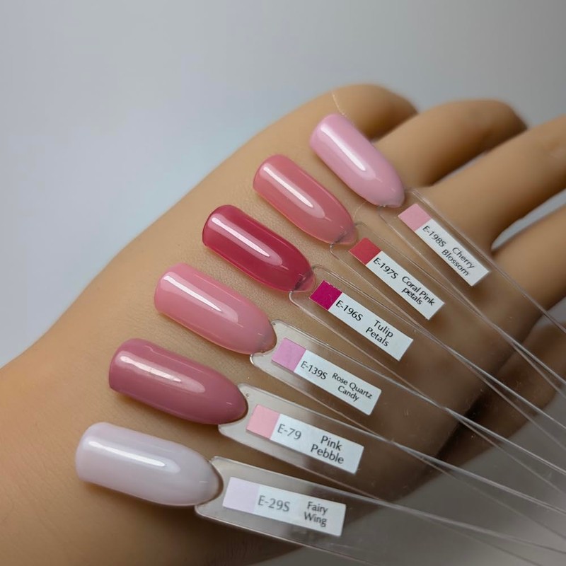 KOKOIST Sheer Pink Series Color Gel, 6 Color Set, 14
