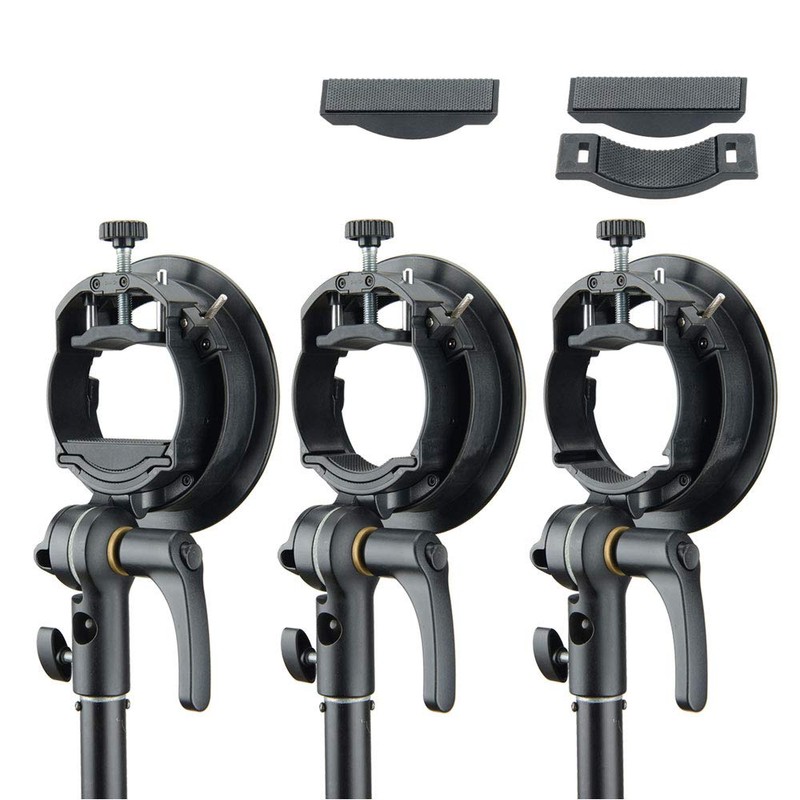 Godox S2 Bracket S-Type Speedlite Bowens Mount Holder for Godox