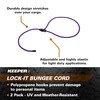 Keeper - 48” Lock-It Bungee Cord, 2 Pack - UV