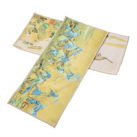 Ipetboom 2Pcs High Absorbency Tea Towel Thickened Dual Sided Teaware Cleaning Towels Quick Drying for Kitchen Tea House Use for Tea Lovers