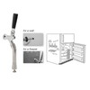 Beer Faucet Stainless Steel Draft Beer Keg Tap Turbocharged Less