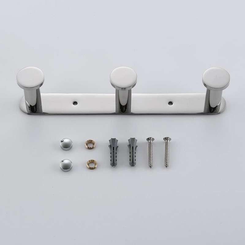 LOLYPOT Towel Hook, Bathrobe Hook, Wall Hook, Clothes Hook, 304