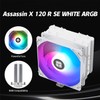 Thermalrlght AssassinX120 SE White ARGB CPU Air Cooler, 4 Heat