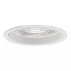 Lightolier 1126 Frosted Lens Reflector Trim, Wet Location, 6-3/4", White