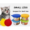 Comtim Cat Food Can Lids, Silicone Small Pet Food Can