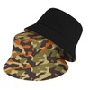 Camouflage Bucket Hat Beach Sun Hat Beach Fishing Hat for