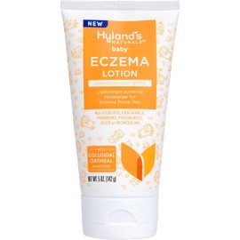 Hyland's Baby Eczema Lotion, Lightweight Soothing Moisturizer for Eczema Prone Skin, With Colloidal Oatmeal, 5 ounce
