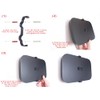 Decoralin Sky Q Mini Wall Mounting Bracket Compatible with EM150,
