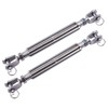 AOKOLL 3/8 Inch M10 Jaw & Jaw Turnbuckle for Cable