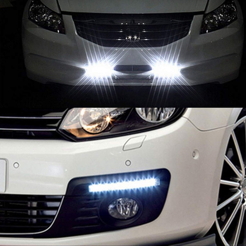 Eaglerich 2 Piece Universal Small Harpoon Car Auto 6 LED