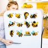 volumoon Small Bee Stickers, Pack of 50 Waterproof Bees and