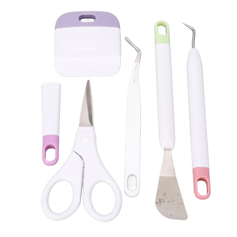 5 Pcs Vinyl Weeding Tool Set Weeder Tweezers Scraper Spatula