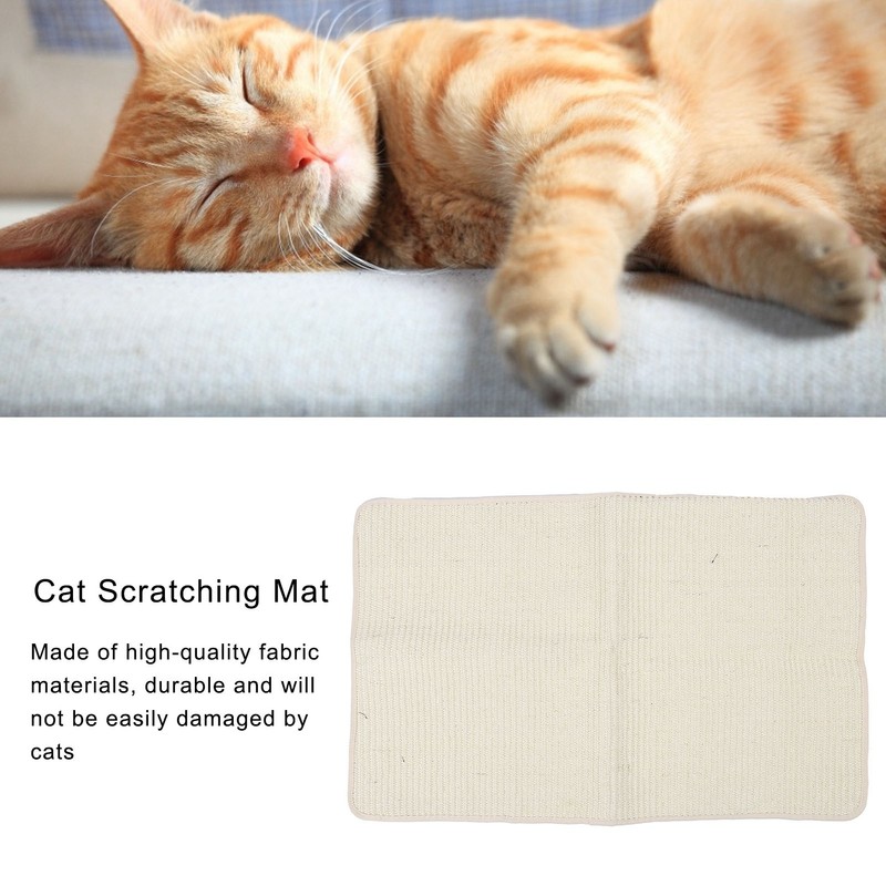 Cat Scratching Mat Cloth Fabric Sofa Wooden Door Protective Cover