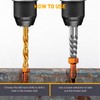 ROGAPER Screw Extractor and Left Hand Drill Bits Set, Bolt