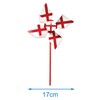 Baker Ross FX983 England Flag Windmill Kits - Pack of