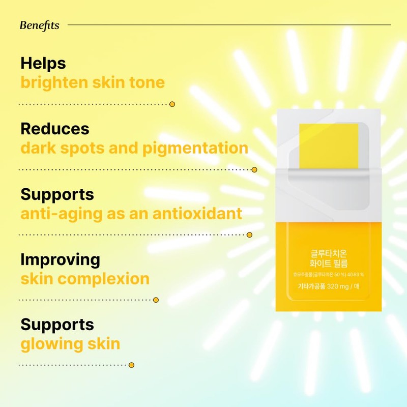 BB LAB Glutathione White Film 320mg*30pcs, Korea Glutathione Direct Film,