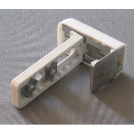 ps QUICKFIX -Plus universal clamp support including sealing pad (2 pieces) for roller blinds, double roller blinds, cassette roller blinds, duo roller blinds and blinds