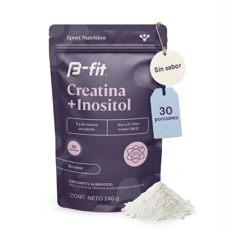 B-FIT Creatina Monohidratada + Myo D-Chiro Inositol 40:1