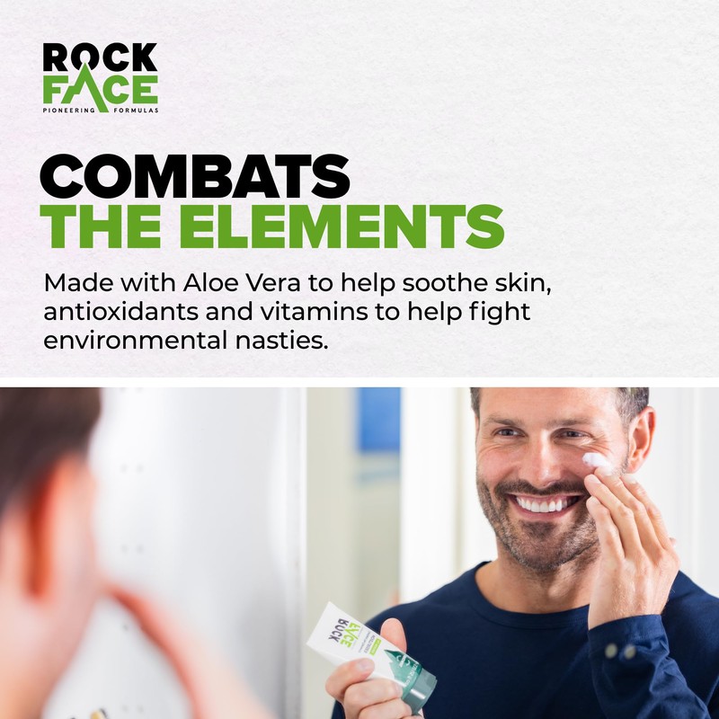 Rockface Mens Moisturiser | SPF Face Moisturiser | All Weather