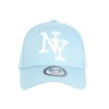 Hip Hop Honour NY Light Blue and White Class Visors