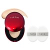 Tyrtir Mask Fit Red Cushion 18g + Puff 2p Set, 17N Vanilla, 1 Set / 티르티르 마스크 핏 레드 쿠션 18g + 퍼프 2p 세트, 17N 바닐라, 1세트