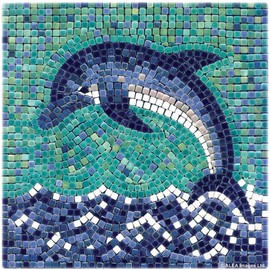 DIY Creative Projects for Adults: Make Your Own Mosaic Art, Square 7inch (20cm) Panda