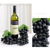 Bairdish 2bunches Purple Large Bunch Artificial Grape Lifelike Artificial Grapes