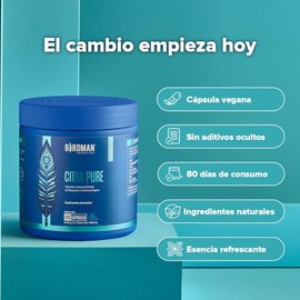 Birdman Citrato de Magnesio 400 mg | Sin Aditivos, Sin Sabor | Cápsula Vegana | Suplemento de Magnesio | 80 Porciones | 240 Cápsulas