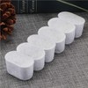 6 Pcs/Packs Universal Fit Non-Woven Water Filters Lightweight Reusable Charcoal