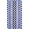 Cawö hand towel Unique Karo blue size 50x100 cm