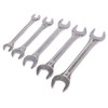 5pc Carbon Steel Metric Open-End Spanner Set - Ratchet MM