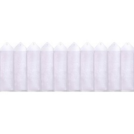 Vinyl Bookmark Sleeves (2 3/16 inches by 7 1/8 inches) by Easy Read Register (25)