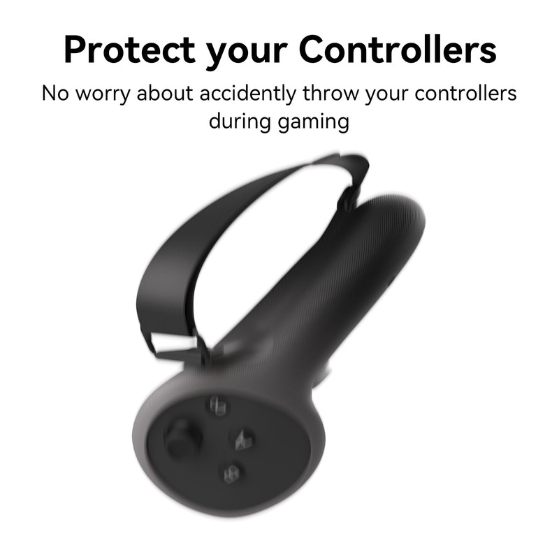 HZLucki Upgraded Controller Grips Compatible with Meta Quest 3S/Quest 3