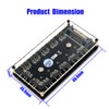 LeHang 12 Pin 5V RGB LED Splitter Hub with PMMA