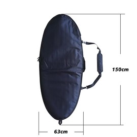 UP SURF Surfboard Bag-surfboard bag travel 4ft-Foam Padding and Durable Cover - Comfortable Shoulder Strap