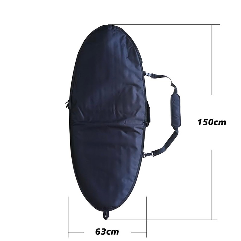 UP SURF Surfboard Bag-surfboard bag travel 4ft-Foam Padding and Durable