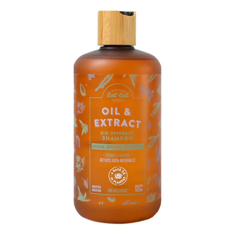 Shampoo Liquido Oil & Extract Bel Lab - Cosmética Natural